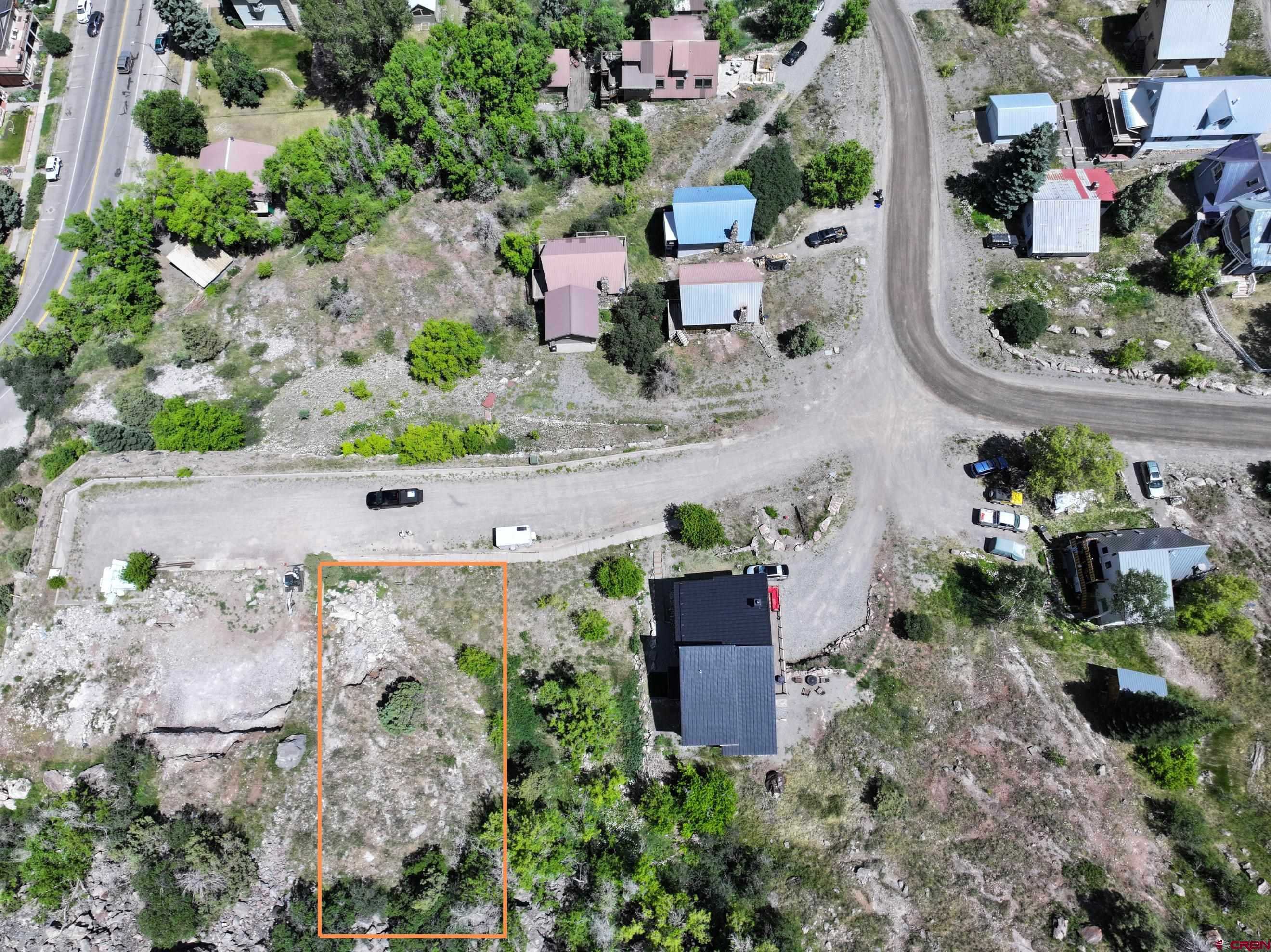 325 2nd Street Ouray, CO 81427 - Photo 5 of 23 an aerial view of a house with a garden