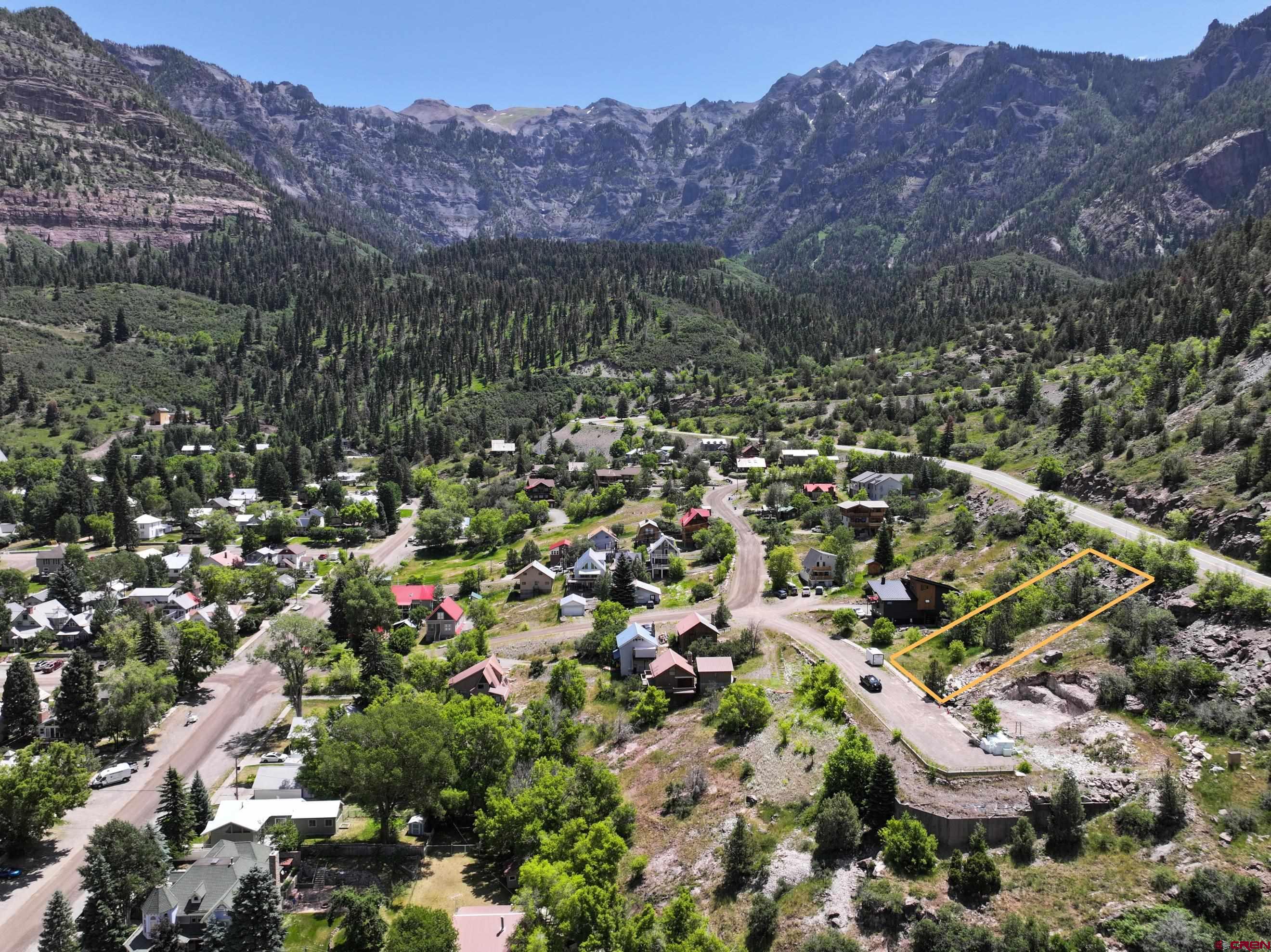 325 2nd Street Ouray, CO 81427 - Photo 9 of 23 an aerial view of residential house and sandy dunes