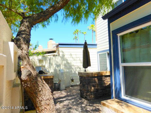 6018 North 11th Street Phoenix, AZ 85014 - Photo 21 of 23 Patio w/Built In BBQ