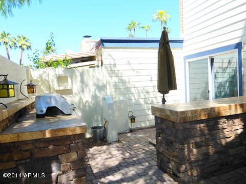 6018 North 11th Street Phoenix, AZ 85014 - Photo 3 of 23 Designed Back Patio w/Built in BBQ