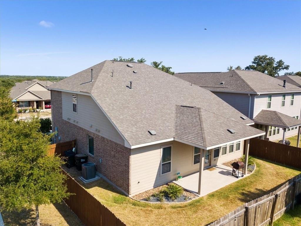 12311 Altamira Street Austin, TX 78748 - Photo 34 of 36 an aerial view of a house with swimming pool and porch