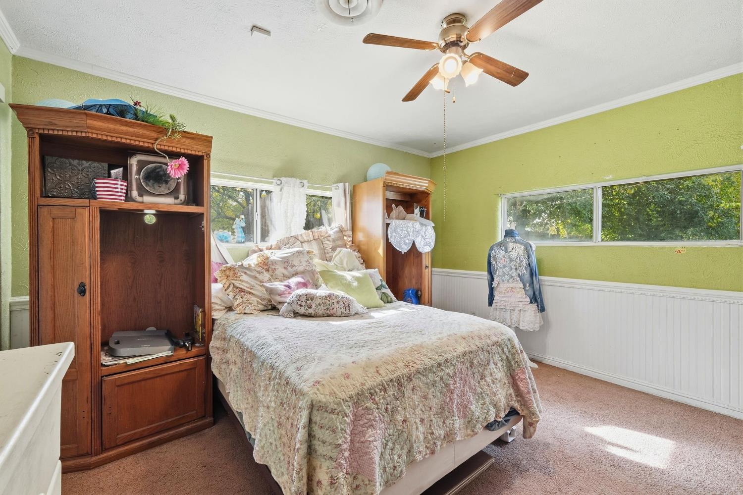 7801 El Modena Avenue Elverta, CA 95626 - Photo 21 of 51 a bedroom with a bed dresser and a window