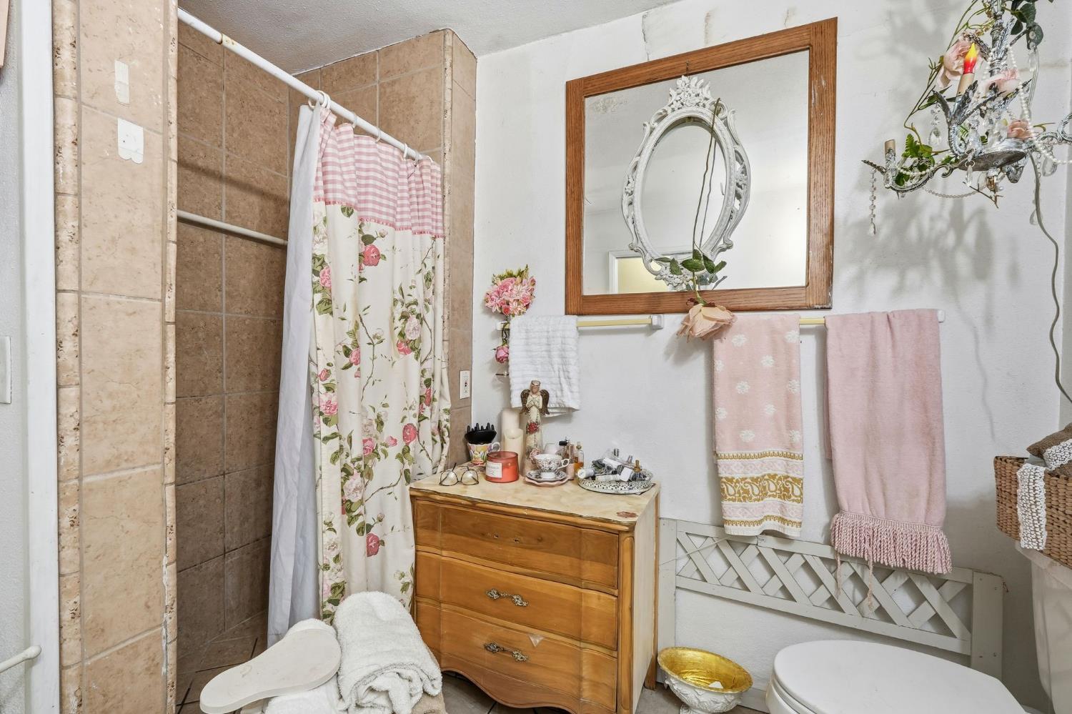 7801 El Modena Avenue Elverta, CA 95626 - Photo 29 of 51 a bathroom with a sink mirror vanity and toilet