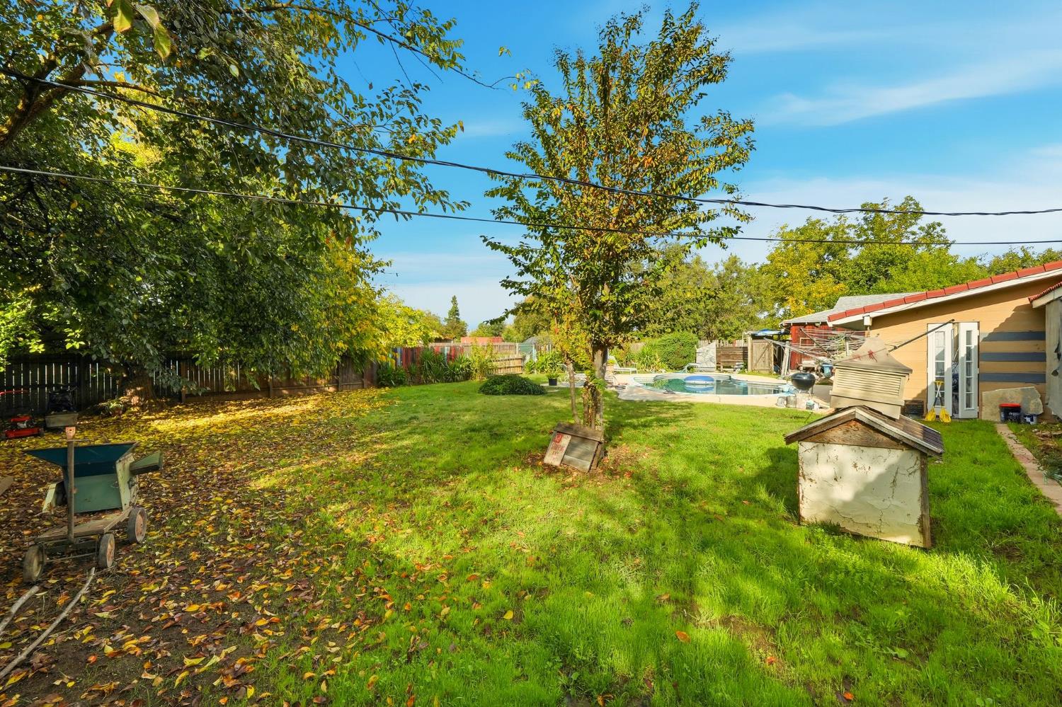 7801 El Modena Avenue Elverta, CA 95626 - Photo 33 of 51 a view of yard with swimming pool