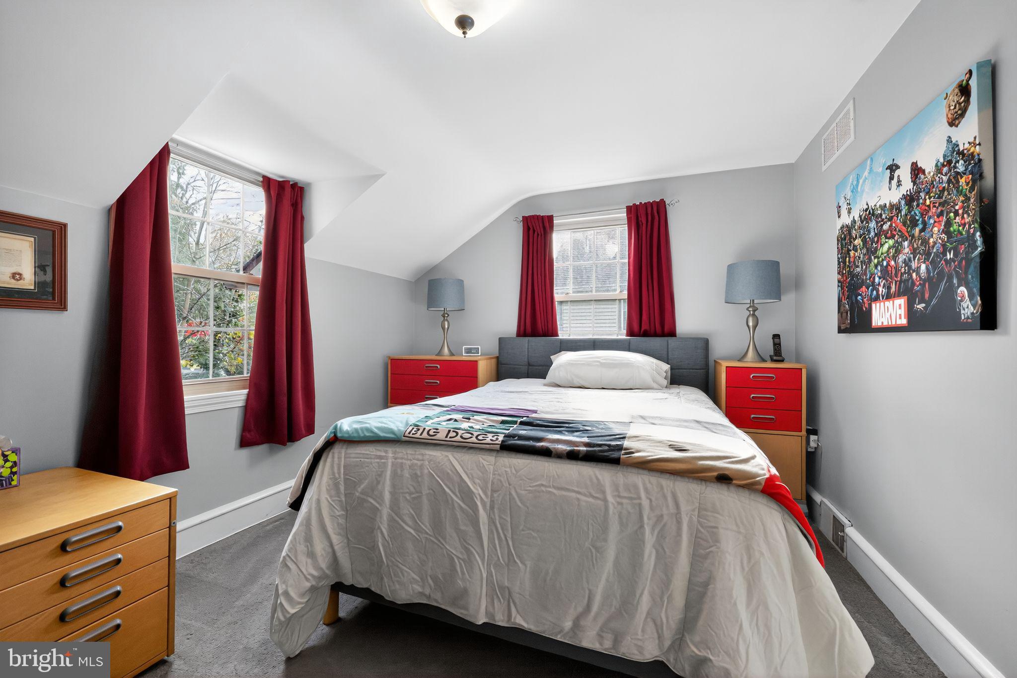 240 Hopkins Avenue Haddonfield, NJ 08033 - Photo 24 of 36 a bedroom with a bed and a dresser