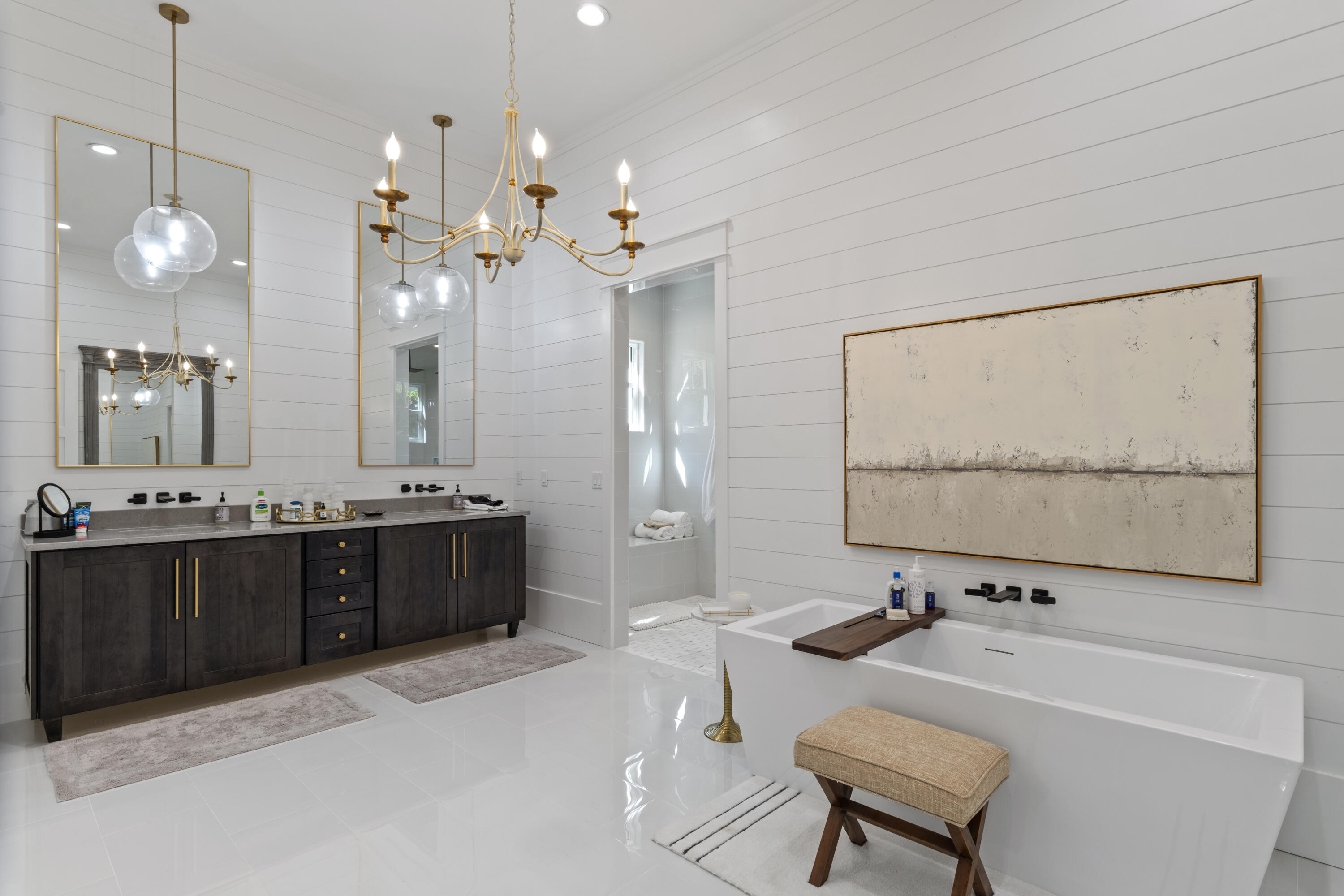2924 Sand Pine Road Miramar Beach, FL 32550 - Photo 39 of 98 Luxurious Primary Bath