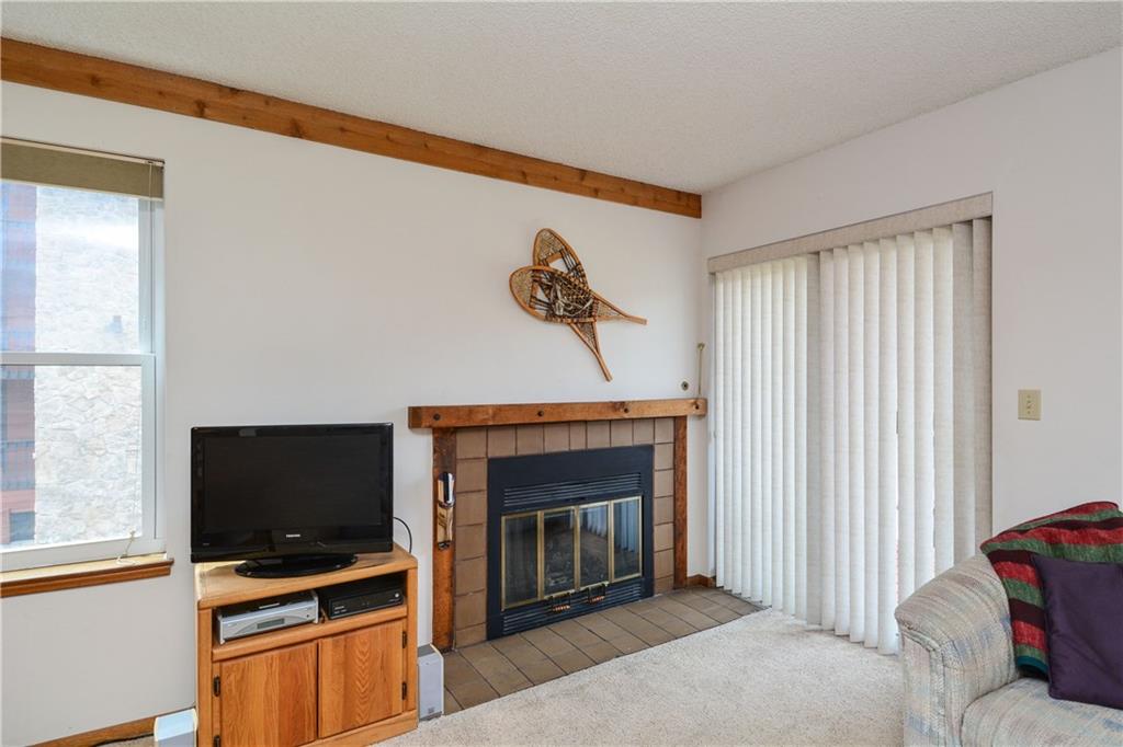 500 Bills Ranch Road, Unit 271 Frisco, CO 80443 - Photo 7 of 22 a living room with furniture and a fireplace