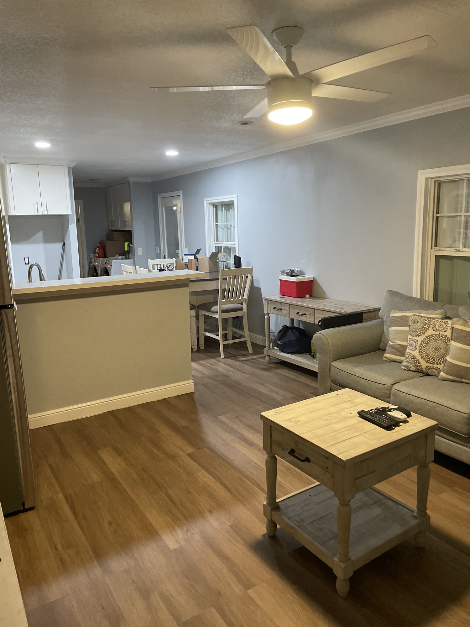5153 Tremont Street Port Arthur, TX 77640 - Photo 4 of 7 a living room with furniture and a wooden floor