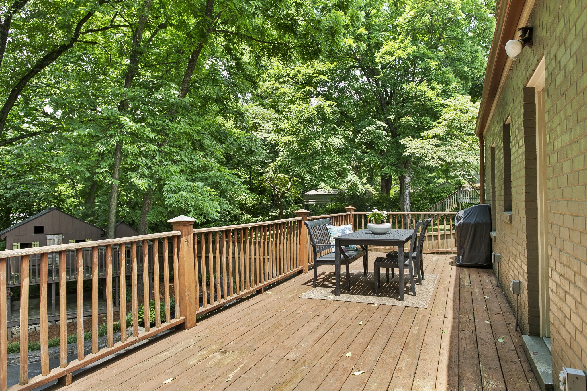 130 Spring Valley Road Nashville, TN 37214 - Photo 40 of 46 a view of balcony with furniture and wooden floor