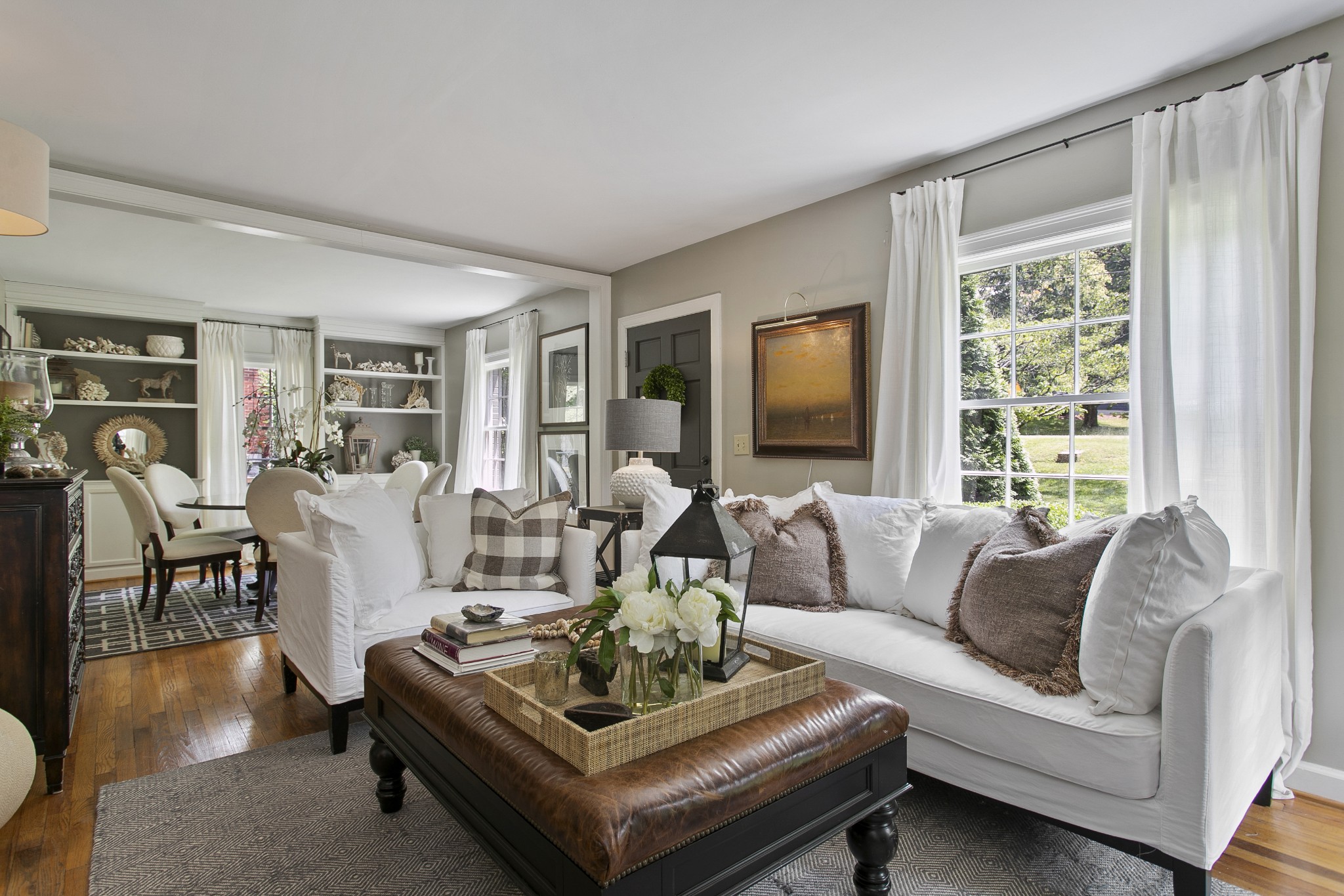 130 Spring Valley Road Nashville, TN 37214 - Photo 5 of 46 a living room with furniture and a large window