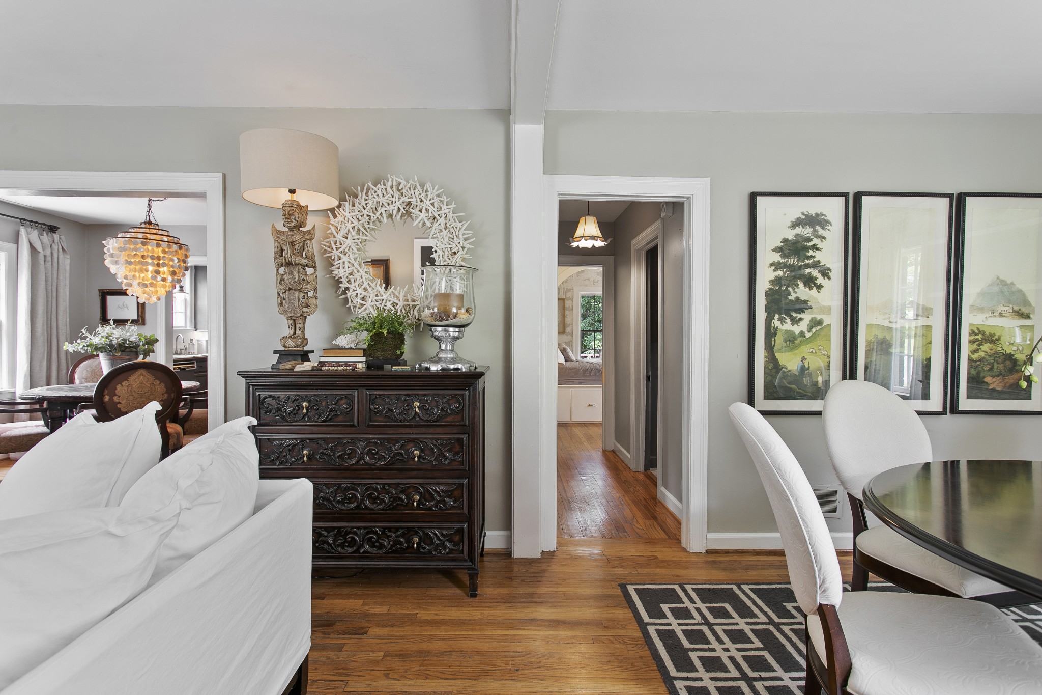 130 Spring Valley Road Nashville, TN 37214 - Photo 10 of 46 a living room with furniture and wooden floor