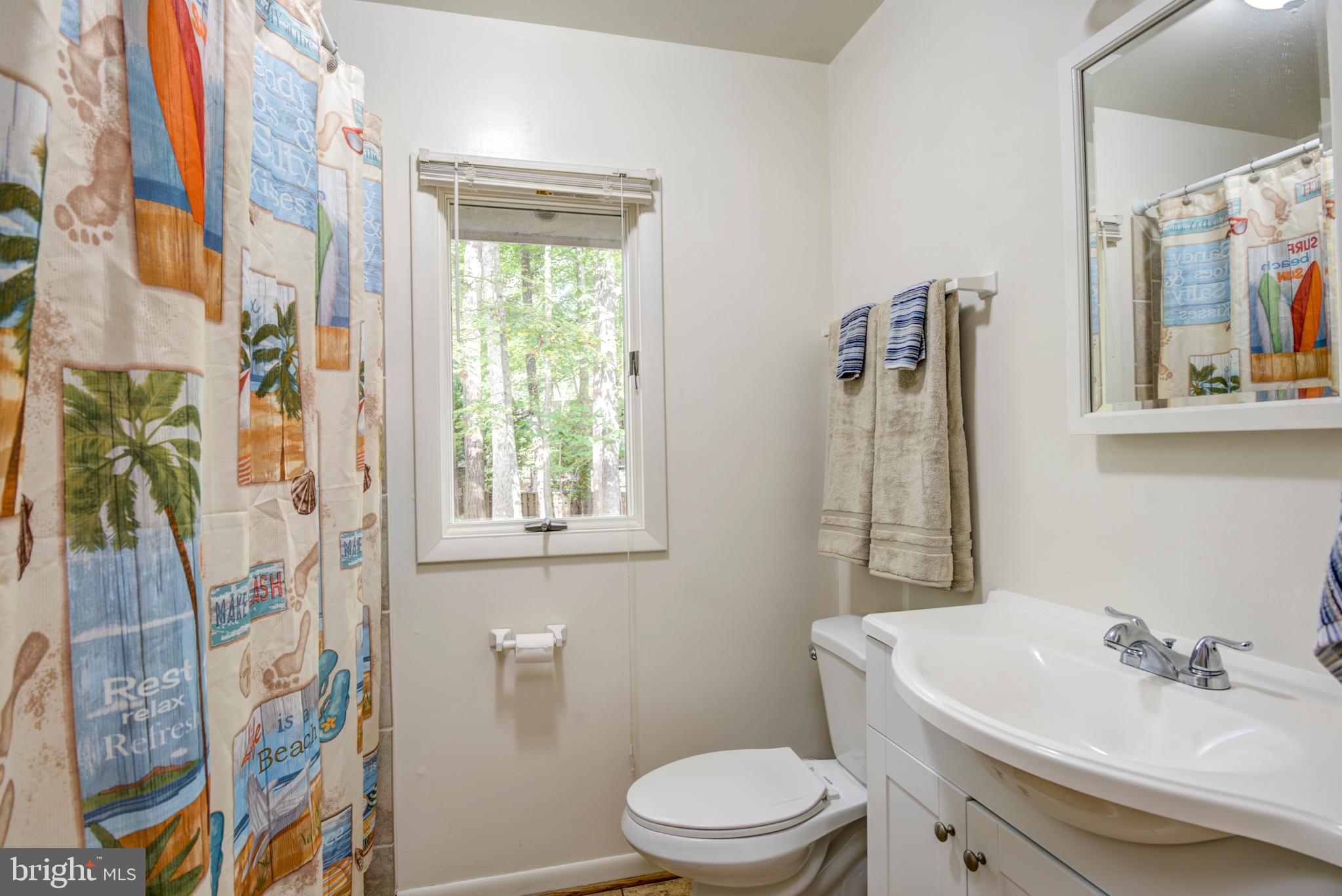 19 Capetown Road Ocean Pines, MD 21811 - Photo 9 of 56 a bathroom with a sink a toilet and a window