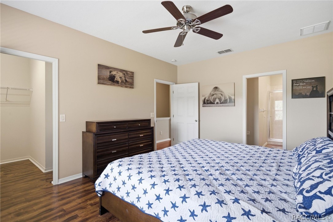 1598 West Spring Meadow Loop Lecanto, FL 34461 - Photo 16 of 74 Second Level Primary Bedroom To Walk-In Closet & EnSuite Bath
