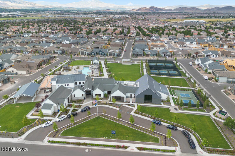 2221 Paint Horse Drive Reno, NV 89521 - Photo 42 of 53 an aerial view of a house with a big yard