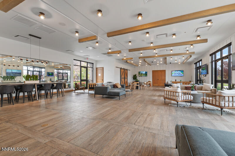 2221 Paint Horse Drive Reno, NV 89521 - Photo 48 of 53 a living room with lots of furniture and kitchen view