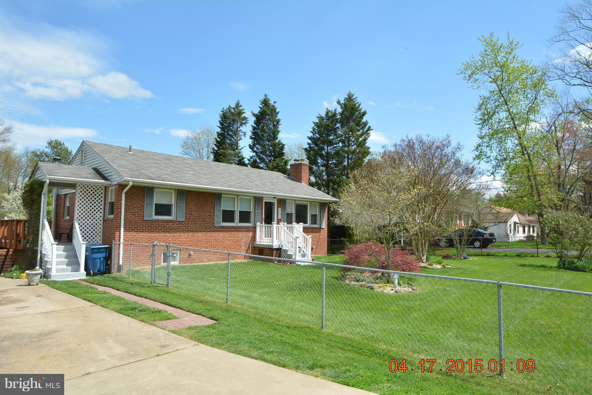 8405 Leaf Road Alexandria, VA 22309 - Photo 2 of 29 Exterior (Front)
