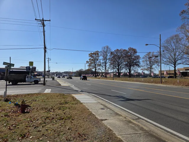 a view of road with cars