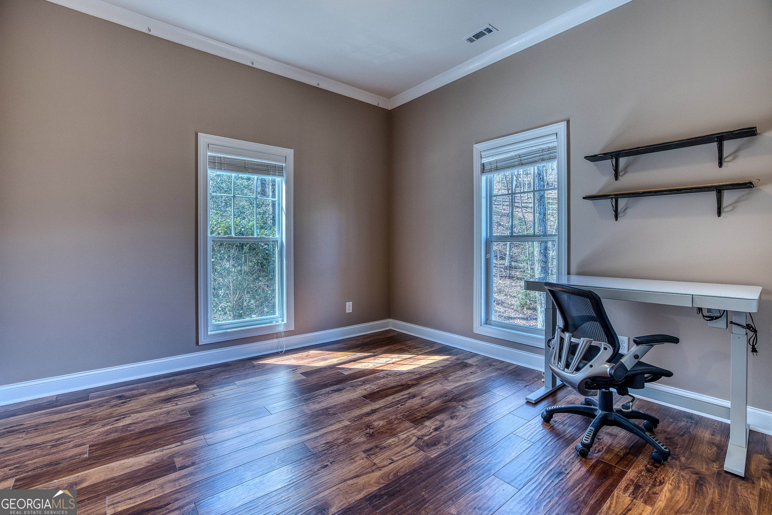 112 Springhill Lane Clarkesville, GA 30523 - Photo 18 of 79 a view of workspace with furniture and a window