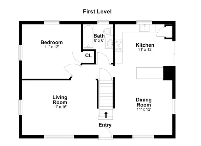 a picture of floor with a picture of a park