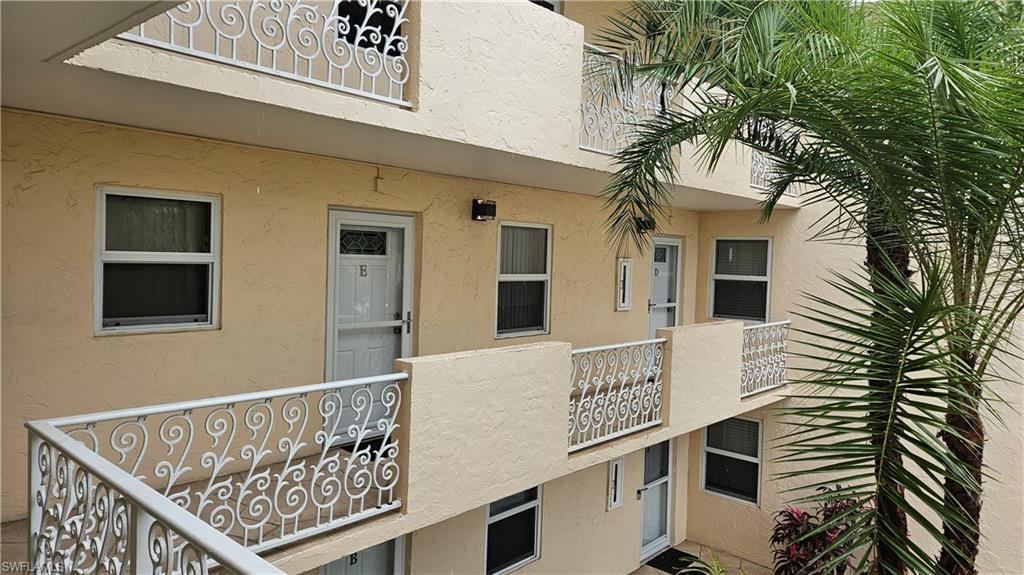 301 6th Avenue South, Unit D Naples, FL 34102 - Photo 24 of 29 Front balcony Unit D is on the right side