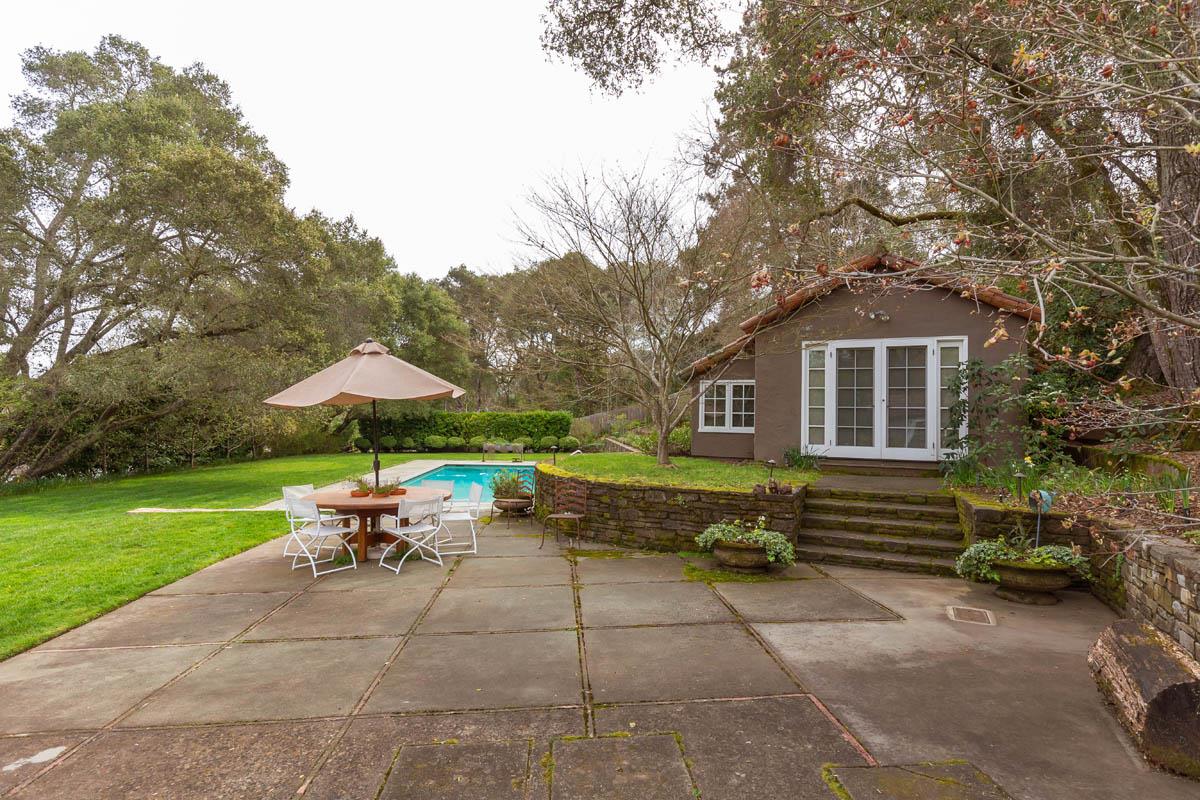 1475 Portola Road Woodside, CA 94062 - Photo 12 of 12 a roof deck view with a seating space