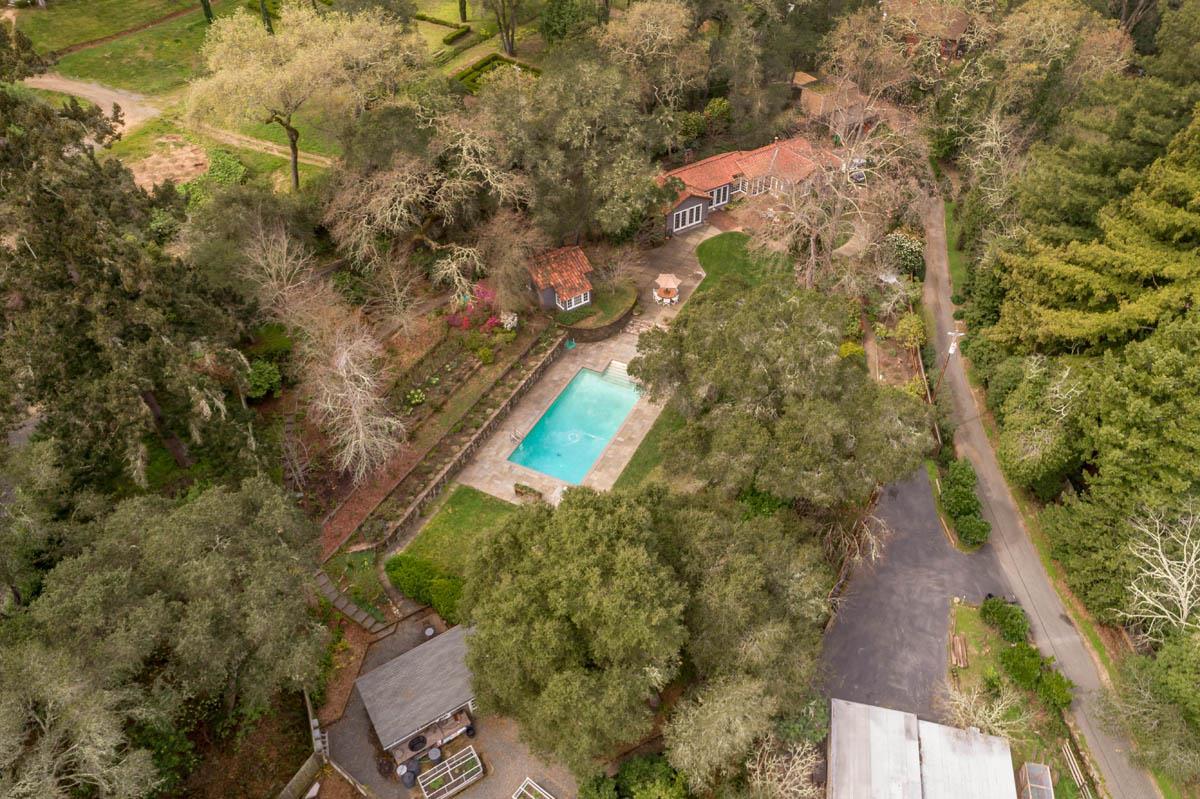 1475 Portola Road Woodside, CA 94062 - Photo 2 of 12 a view of a yard