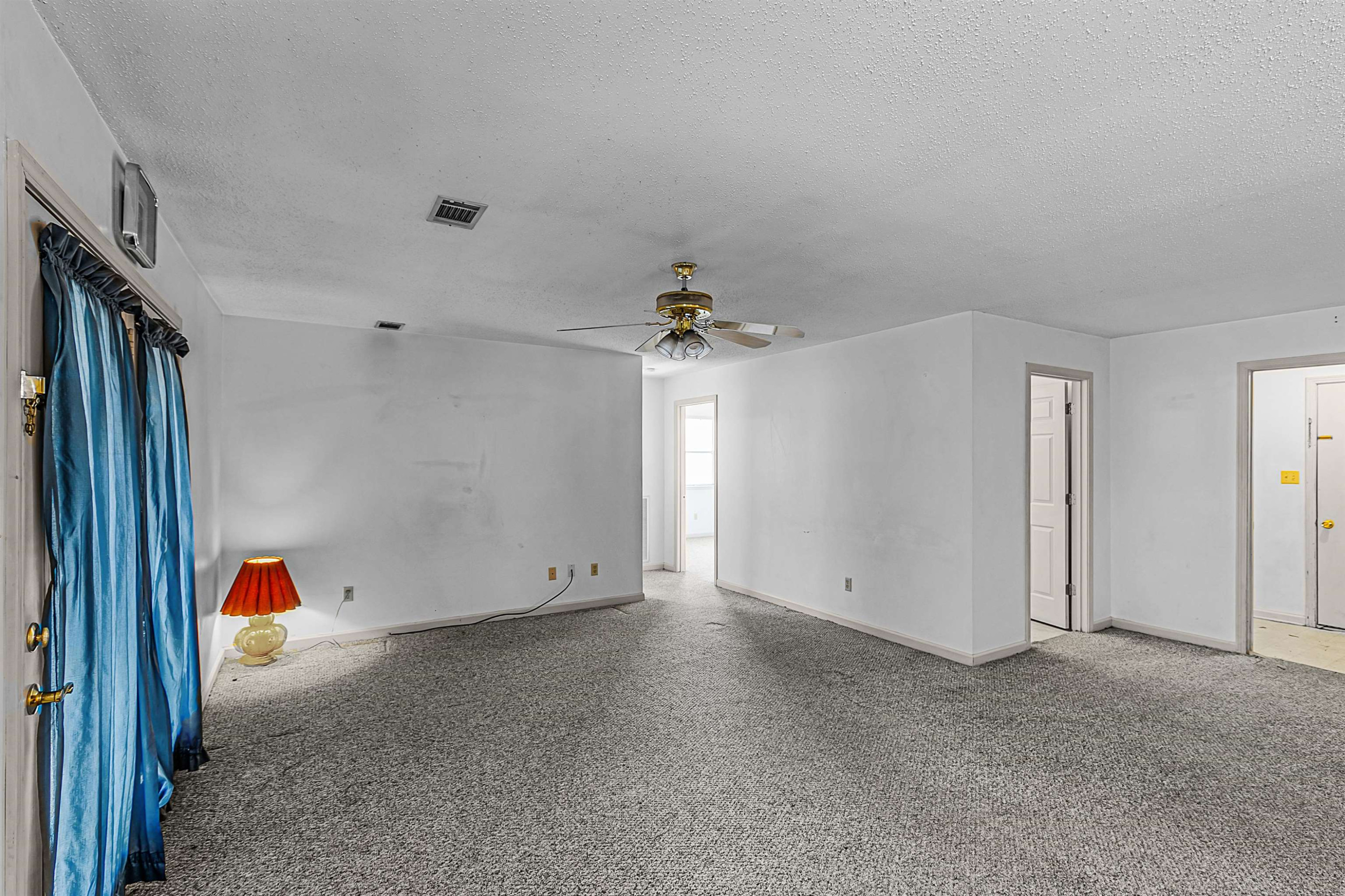 29 Baseline Road Dyer, TN 38330 - Photo 8 of 20 an empty room with closet and a chandelier fan