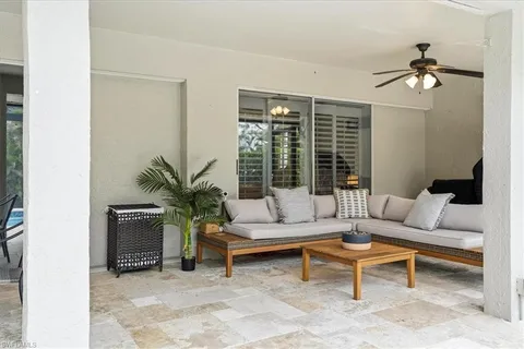 a view of living room with furniture