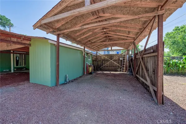 a view of a room with staircase