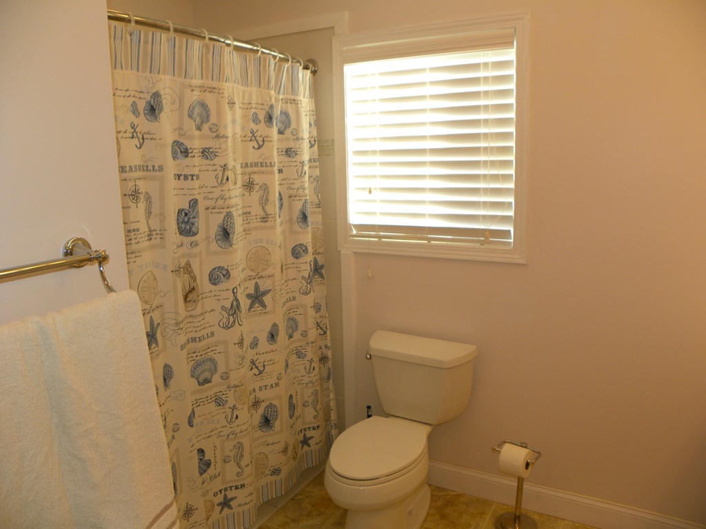 88 Morningview Place Blue Ridge, GA 30513 - Photo 24 of 41 a white toilet sitting next to a shower curtain