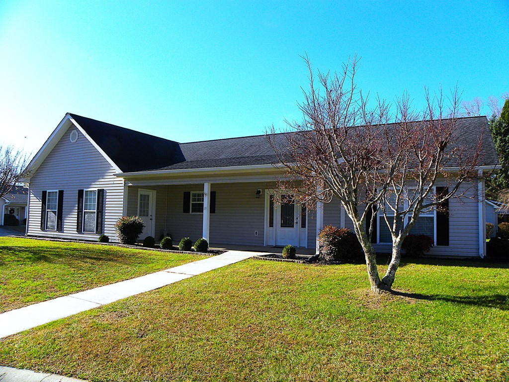 88 Morningview Place Blue Ridge, GA 30513 - Photo 37 of 41 a view of a house with garden and trees
