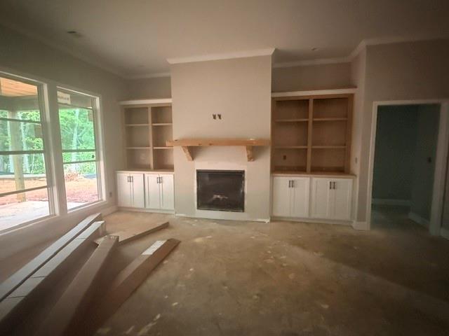 745 Mulberry Rock Road Temple, GA 30179 - Photo 18 of 33 a view of an empty room with a window and fireplace
