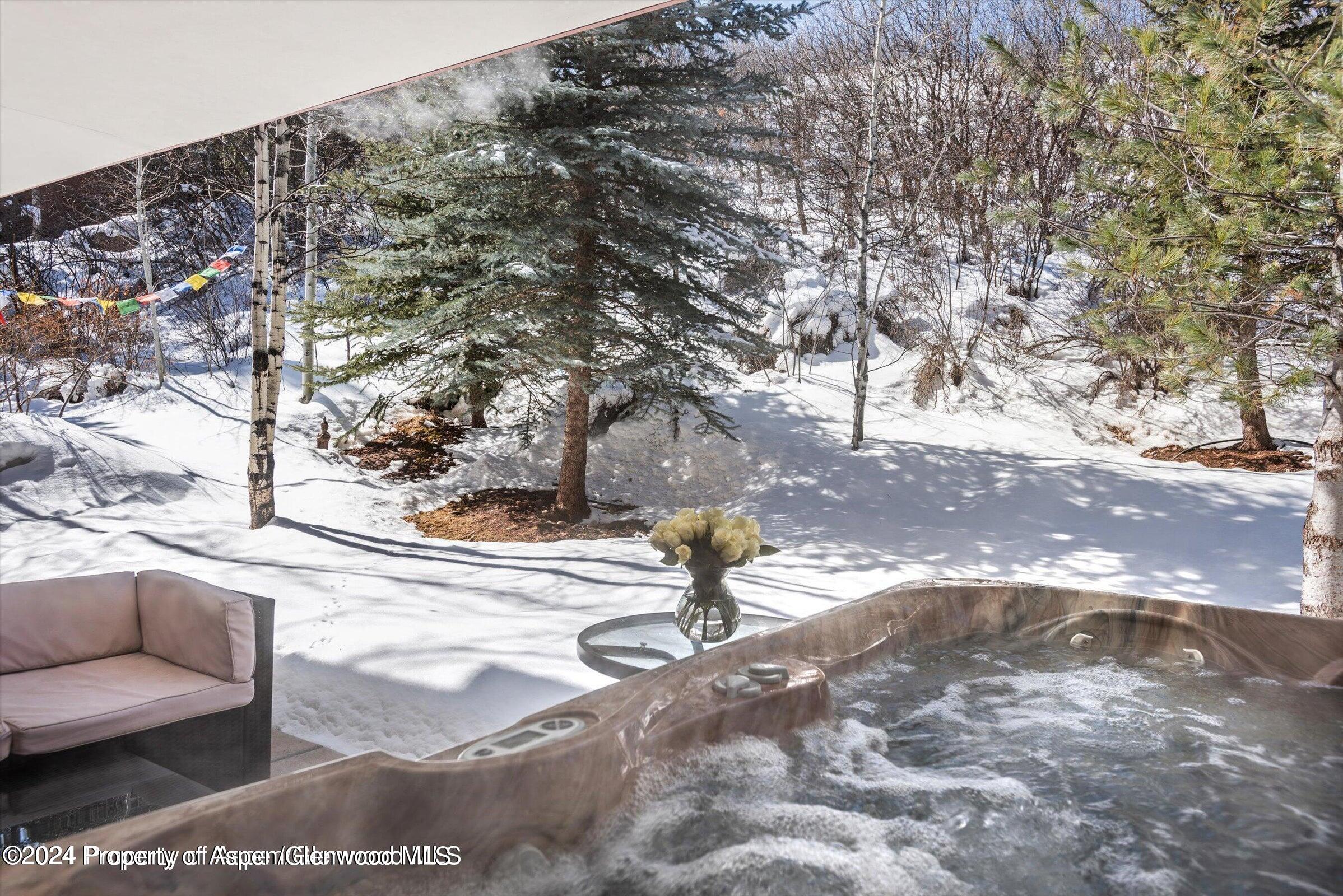 1015 Cemetery Lane Aspen, CO 81611 - Photo 40 of 46 a fire hydrant in middle of a yard