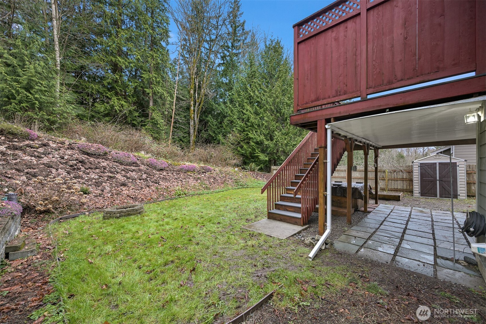 3500 South Avenue Bellingham, WA 98229 - Photo 30 of 38 a view of a house with backyard and wooden fence