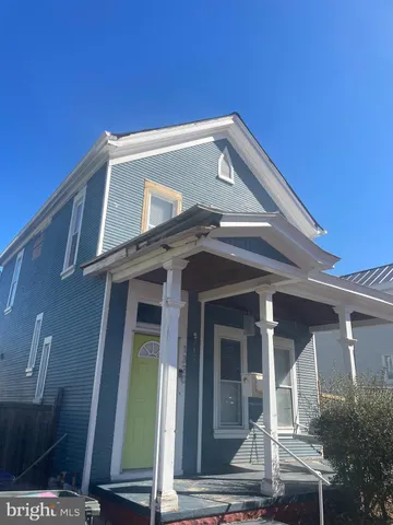 a view of a house with a door