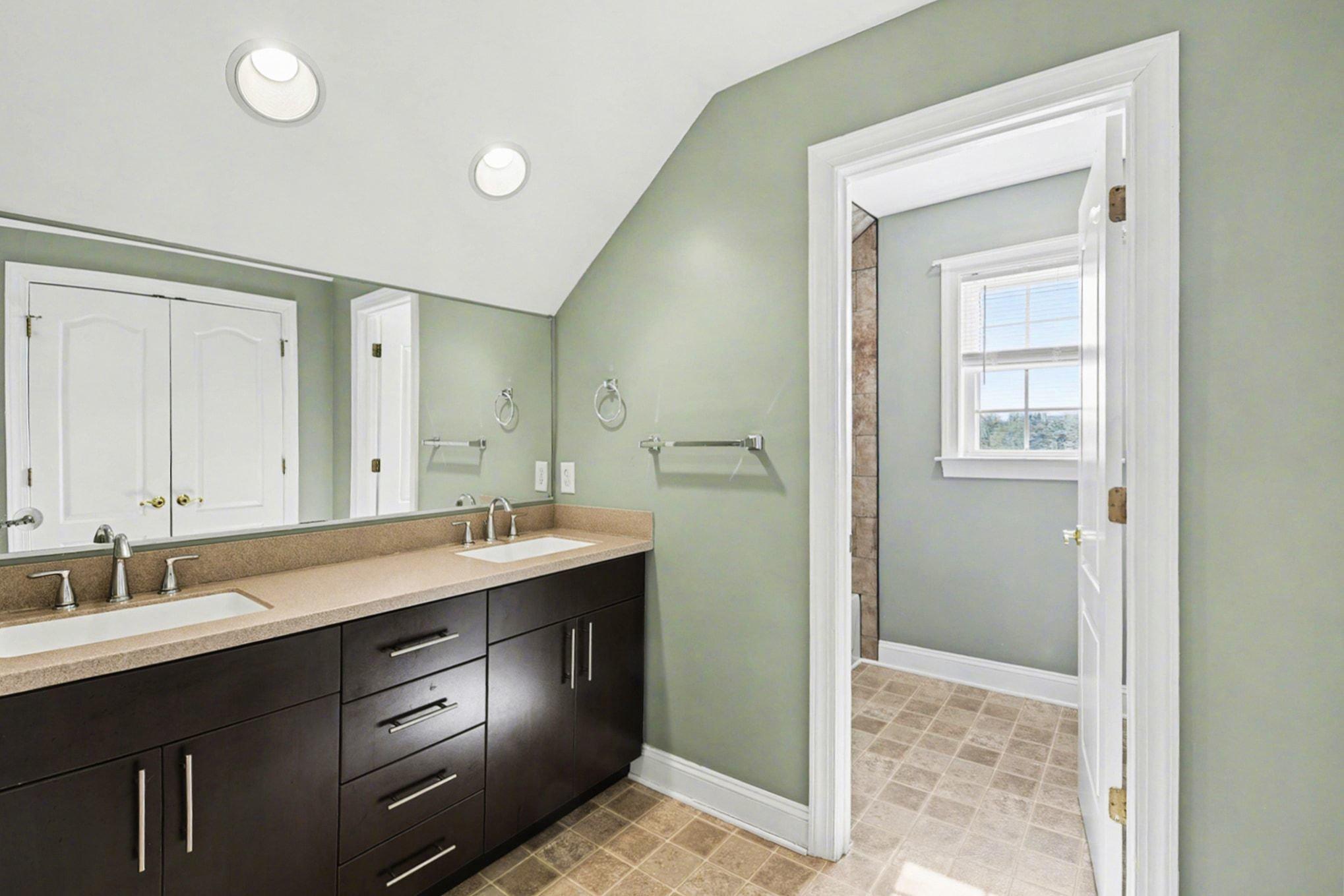 1105 Brehm Road Westminster, MD 21157 - Photo 34 of 56 Upper Level Full Bath with Dual Vanity