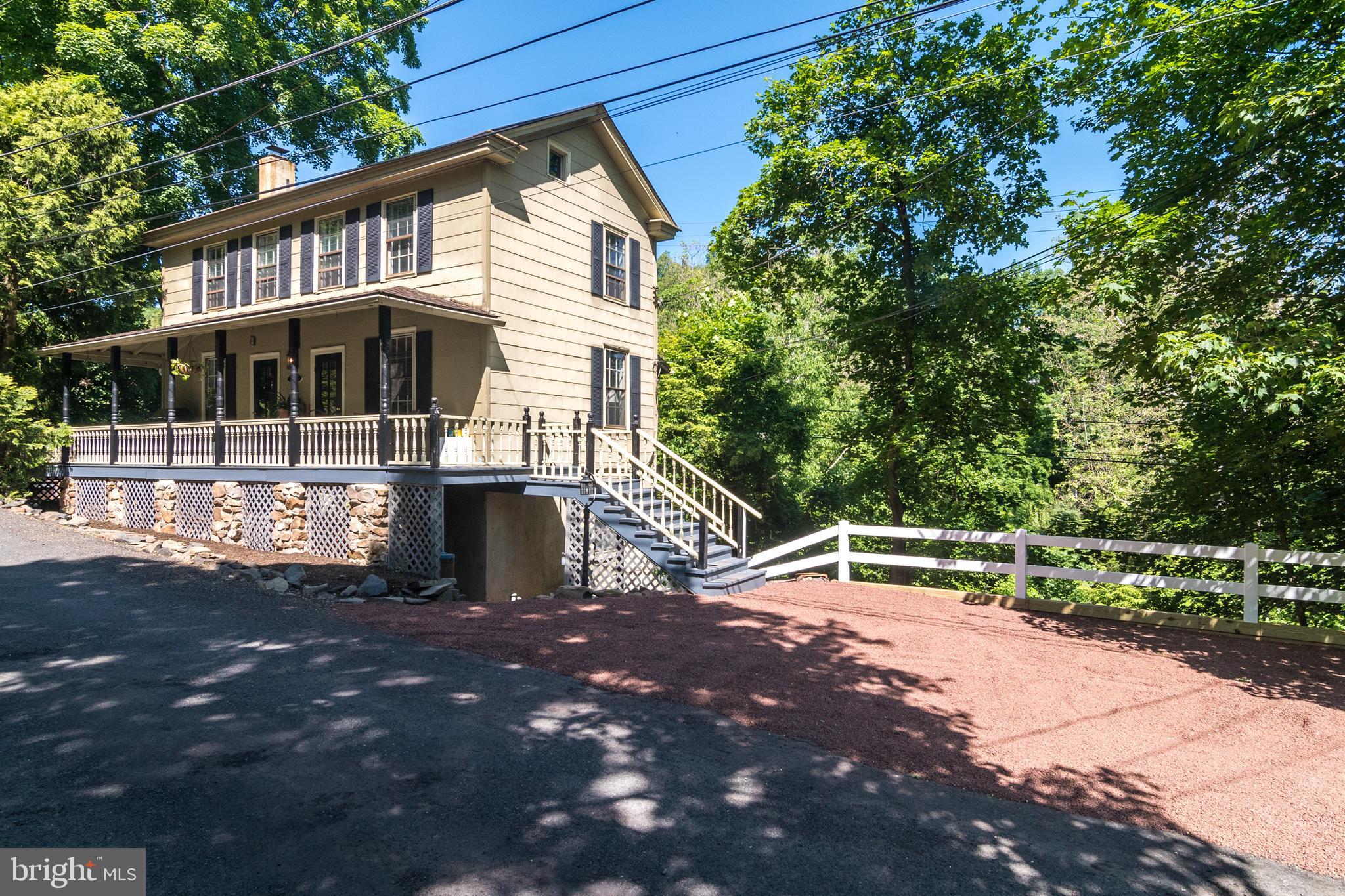 7445 Swagger Road New Hope, PA 18938 - Photo 2 of 24 Exterior Front and 3 parking spaces