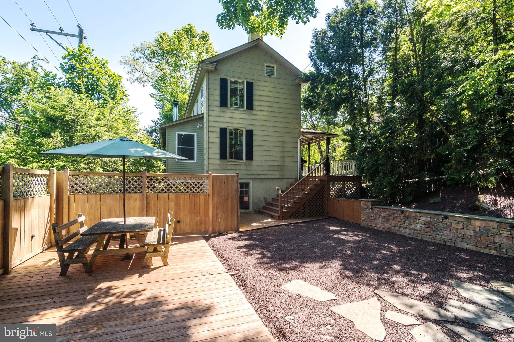 7445 Swagger Road New Hope, PA 18938 - Photo 24 of 24 Patio/Deck view toward house