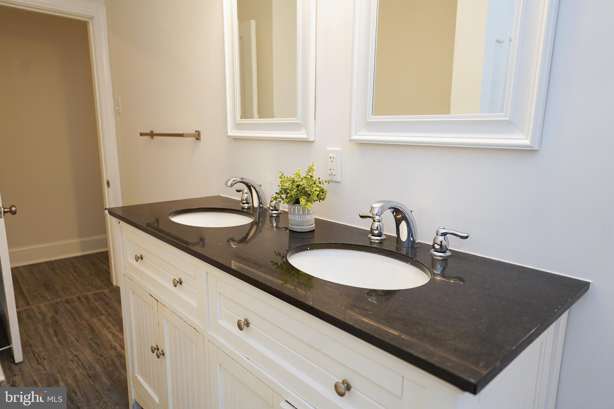 215 Pine Bluff Road Salisbury, MD 21801 - Photo 45 of 75 a bathroom with a sink and a mirror