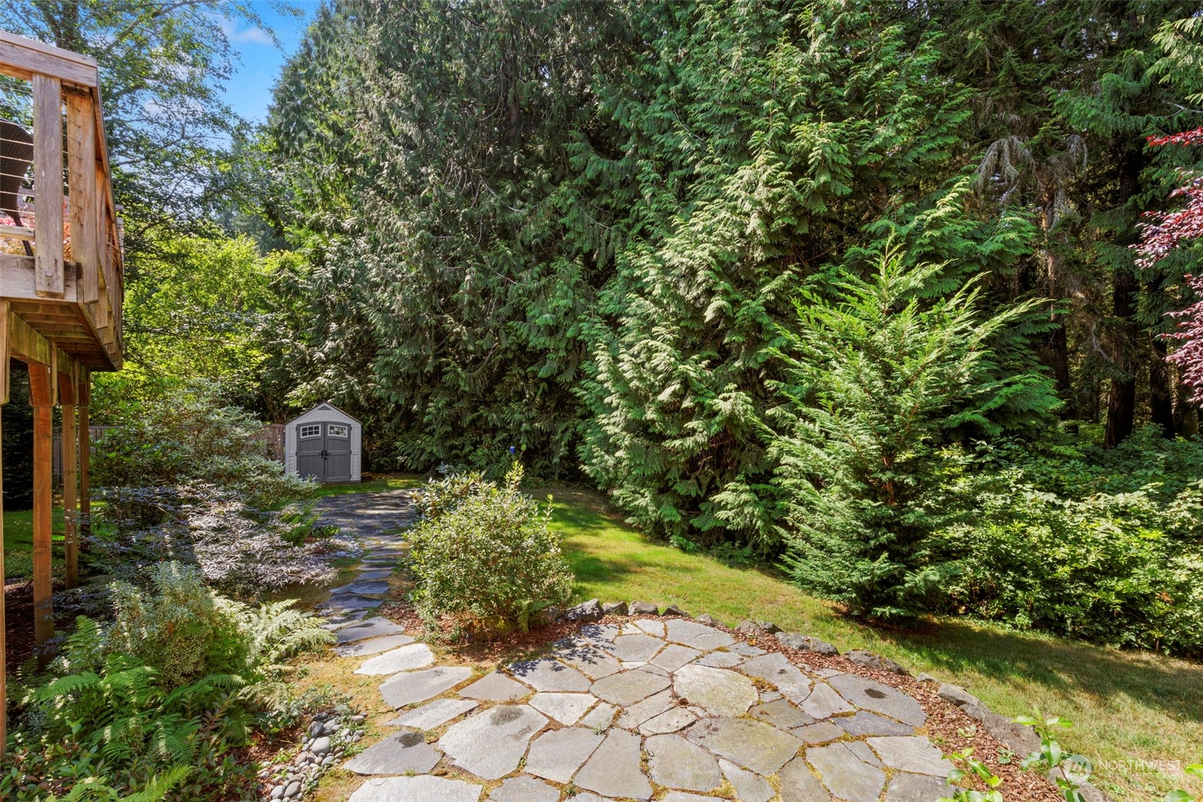 6457 Haley Loop Road Northeast Bainbridge Island, WA 98110 - Photo 36 of 40 a view of a pathway with a yard
