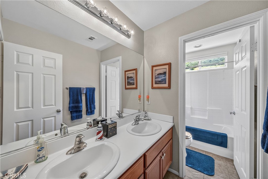22262 Trinity Place Saugus, CA 91390 - Photo 51 of 76 Upstairs Hallway Bathroom