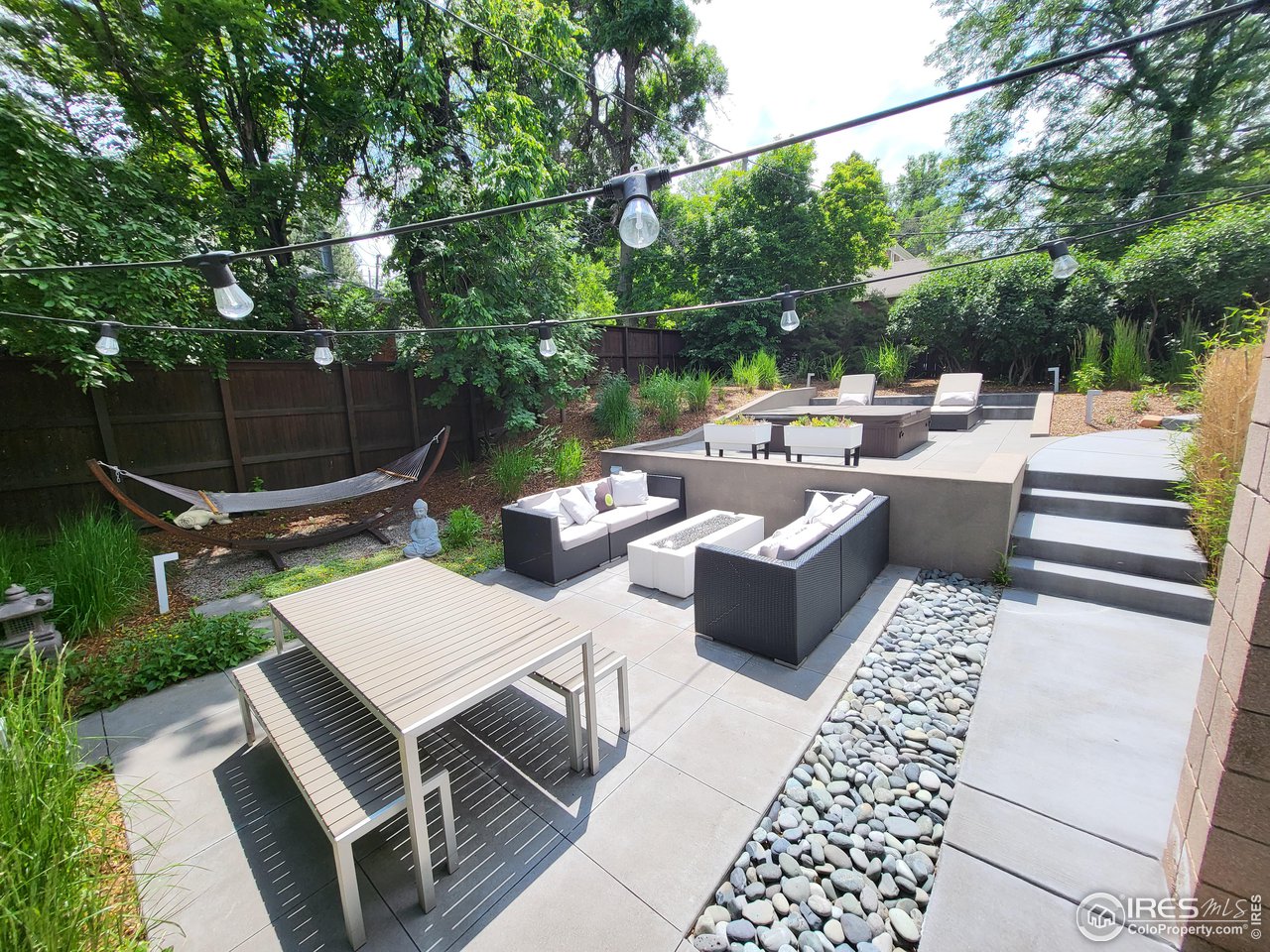 715 15th Street Boulder, CO 80302 - Photo 26 of 38 Back Yard in Summer
