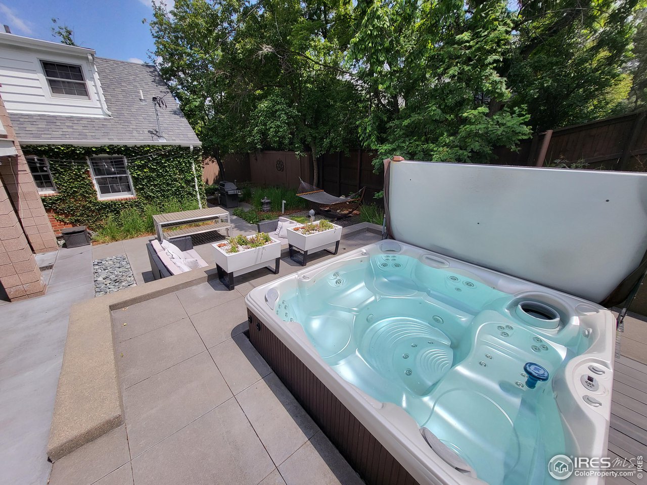715 15th Street Boulder, CO 80302 - Photo 28 of 38 Back Yard in Summer