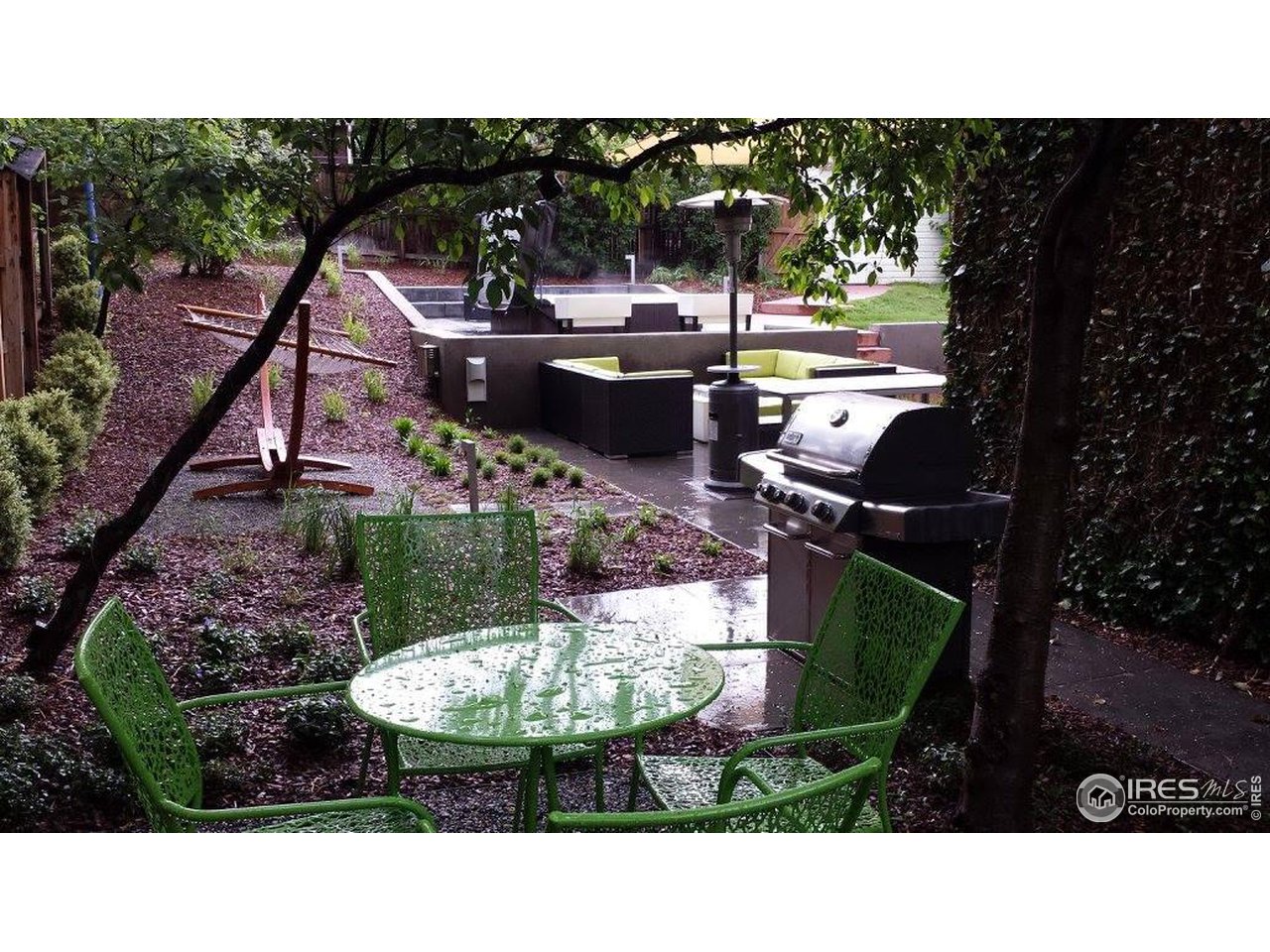 715 15th Street Boulder, CO 80302 - Photo 30 of 38 Back Yard in Summer