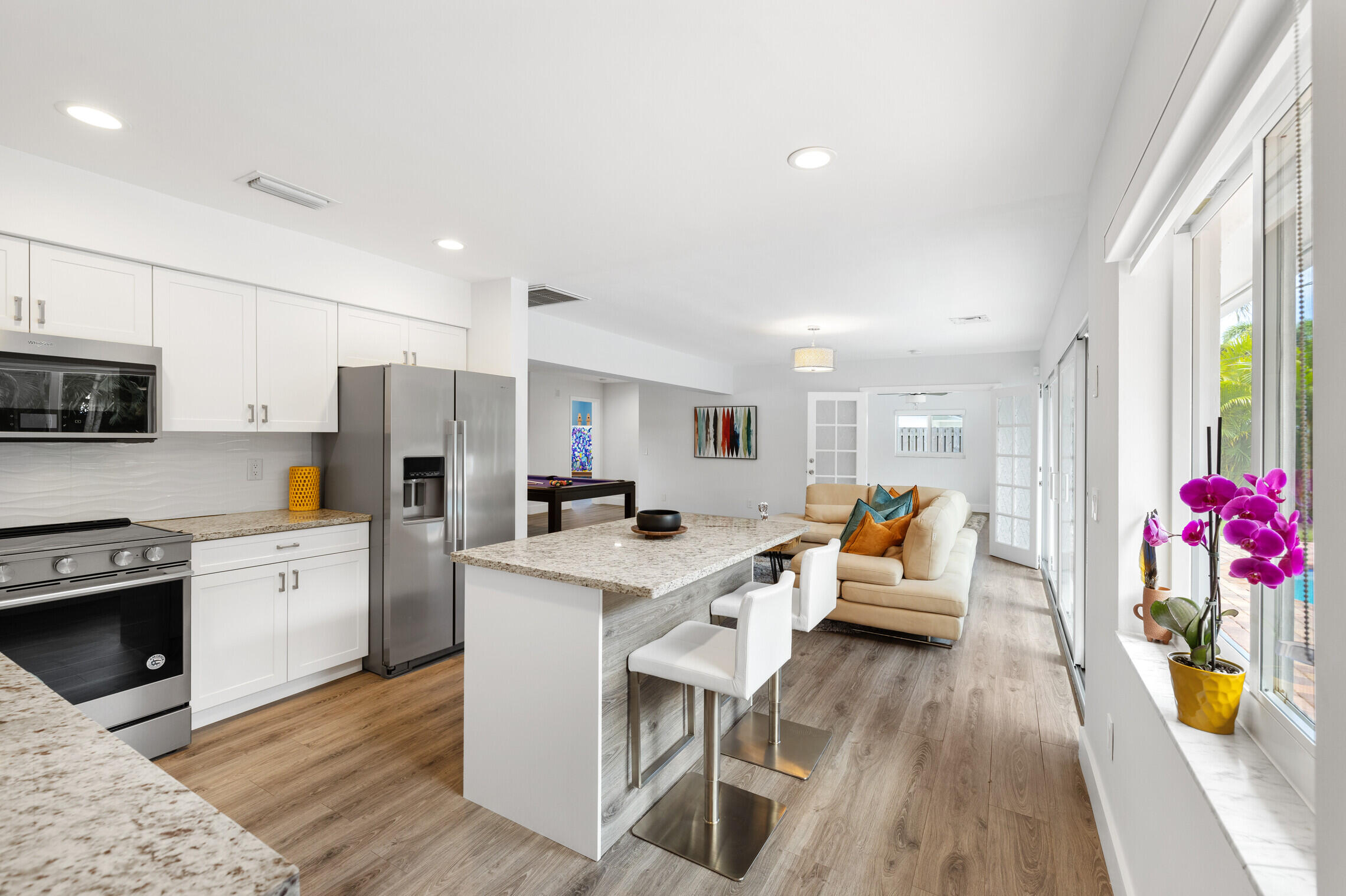 1332 Southwest 8th Street Boca Raton, FL 33486 - Photo 12 of 24 Kitchen/Living