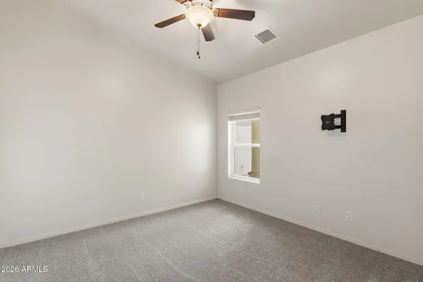 a view of empty room