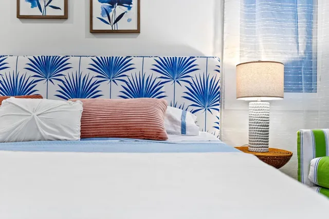 a bathroom with a shower and a toilet