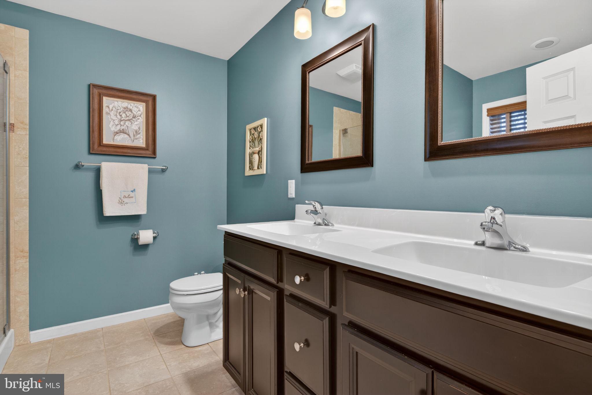 131 Freys Road Elizabethtown, PA 17022 - Photo 59 of 72 a bathroom with a toilet sink and mirror