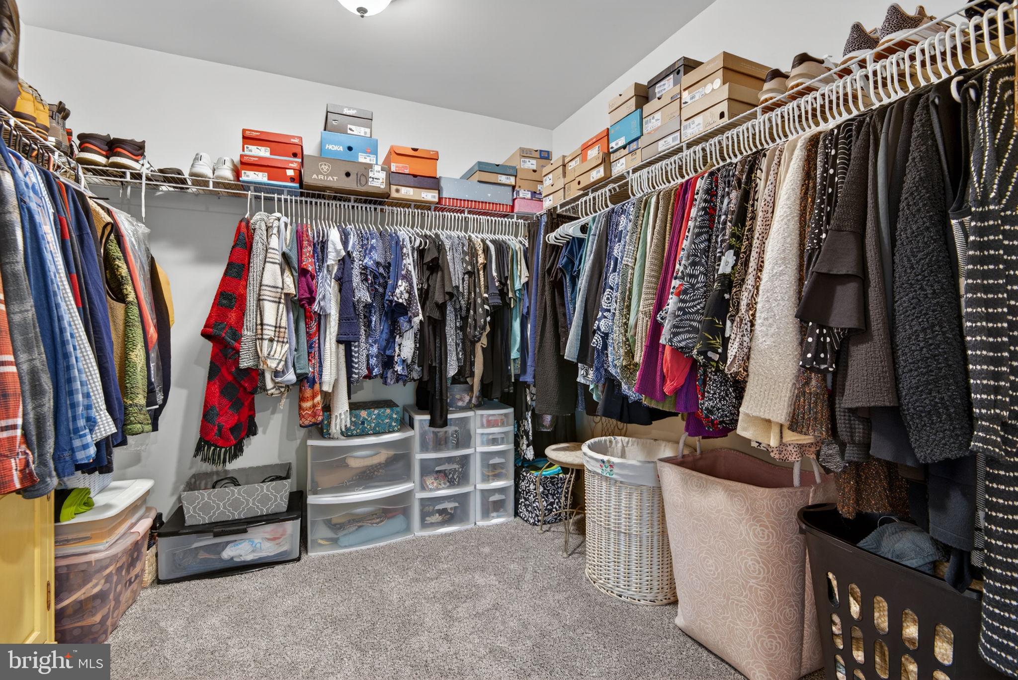 131 Freys Road Elizabethtown, PA 17022 - Photo 61 of 72 a view of walk in closet with clothes