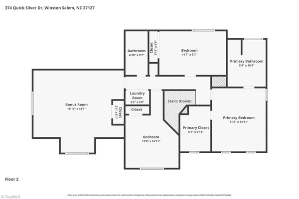 $365,000 | 374 Quick Silver Drive, Winston-Salem, NC 27127
